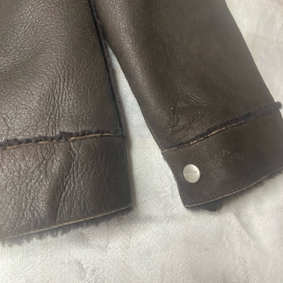 Kids Shearling Winter Jacket by Salvatore Ferragamo - Size 6yo - mint condition - Picture 7 of 8